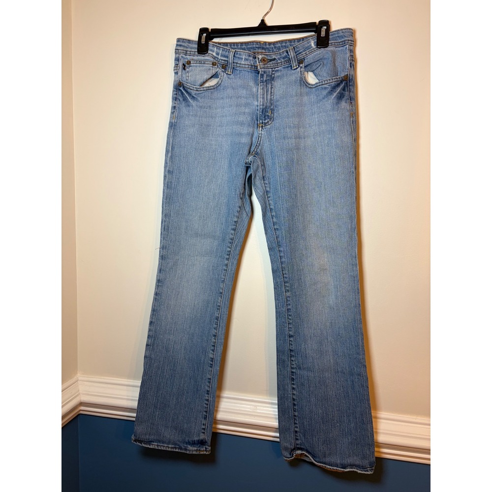 Polo Jeans Co Straight Leg Jeans Womens Light Blue Denim RL Classic Casual